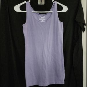 Purple tank top size small.
